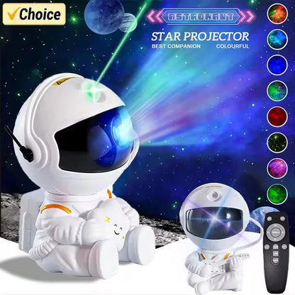 Astronaut LED Projector Night Light and Lamp