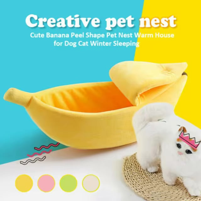 Banana Pet Bed