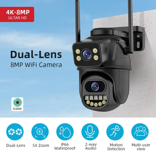 BELIA 4K 8MP WiFi Surveillance Camera